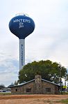 Winters Texas water tower 2015